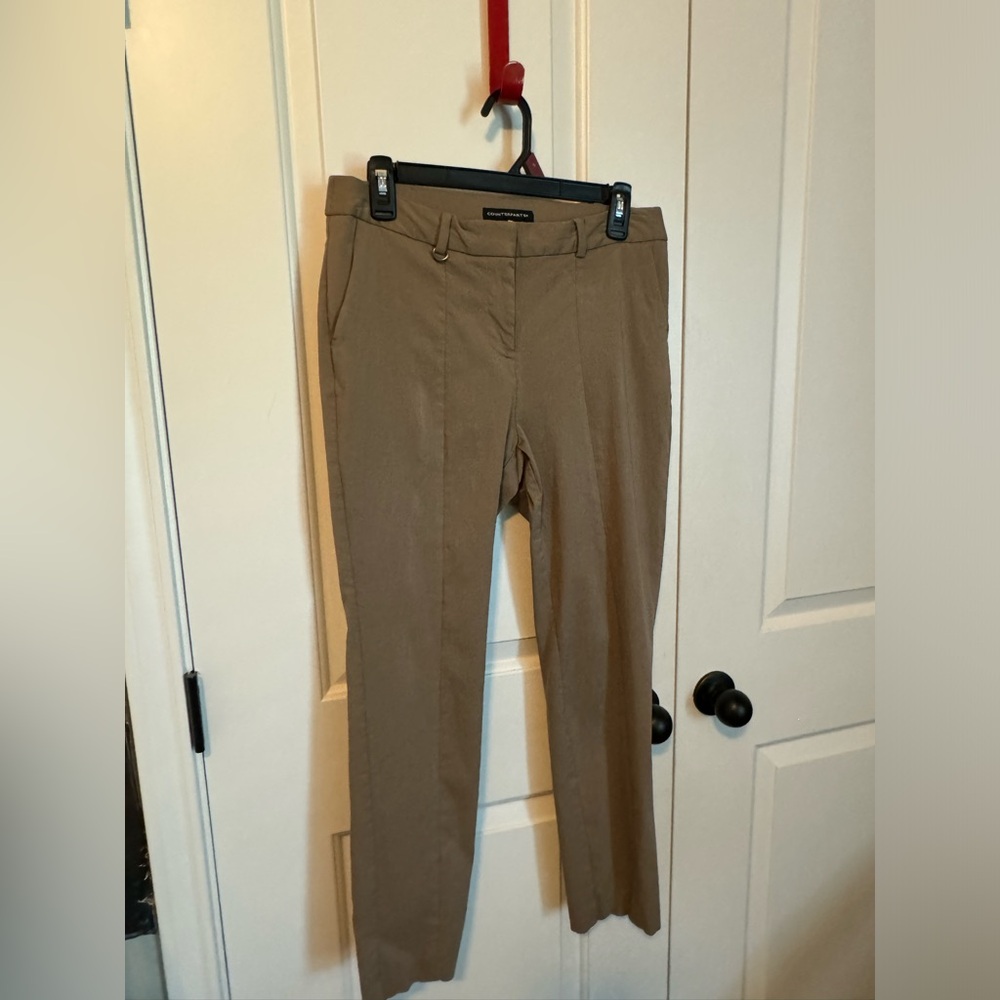 Tan business casual pants size 8